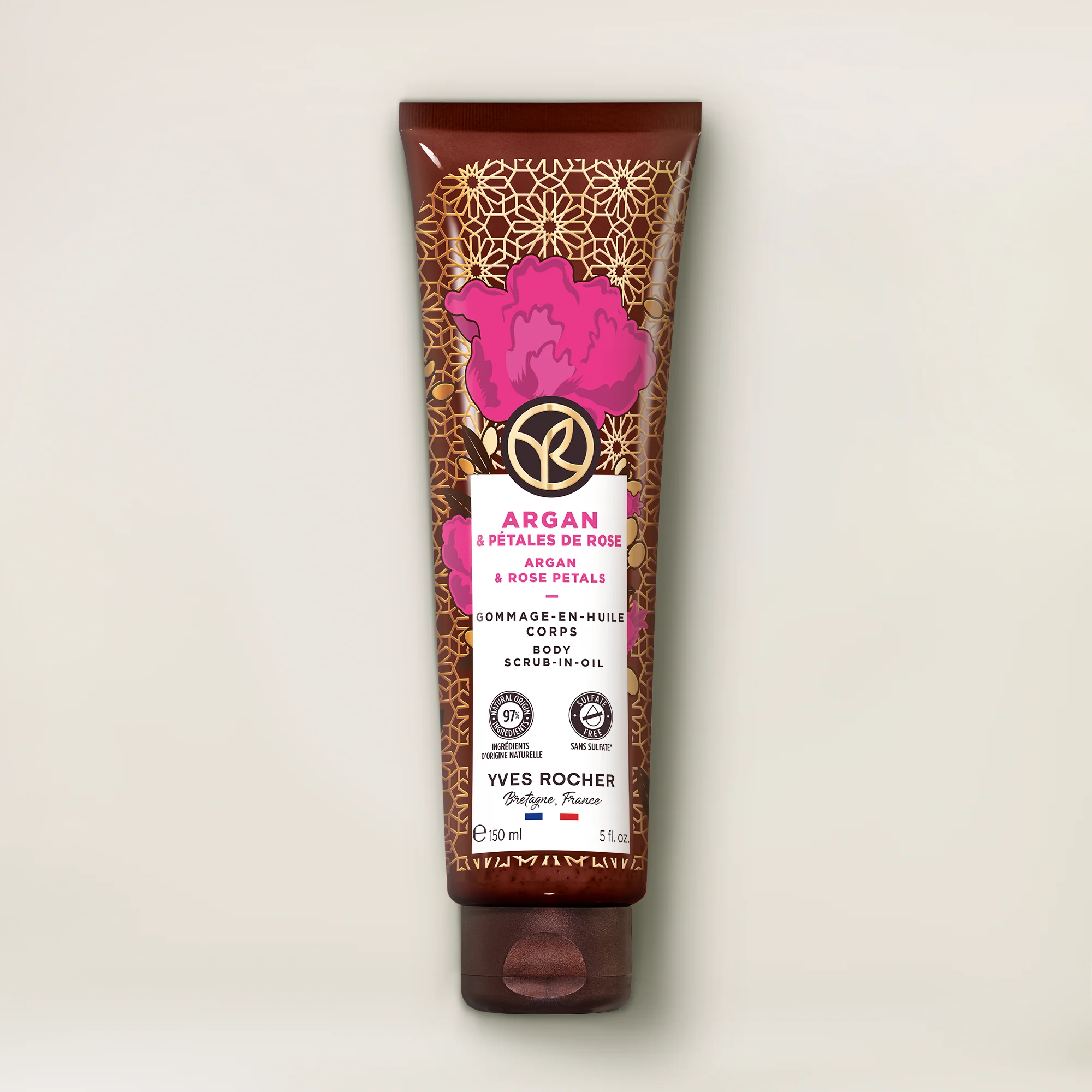 Argan & Rose Petals Body Scrub-in-Oil - Image 3