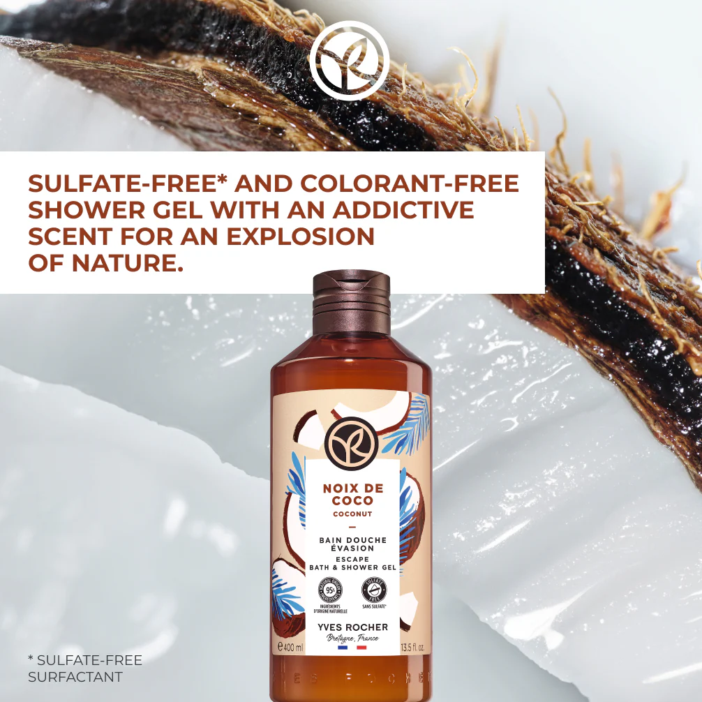 Coconut Escape Bath & Shower Gel - 400 ml - Image 2