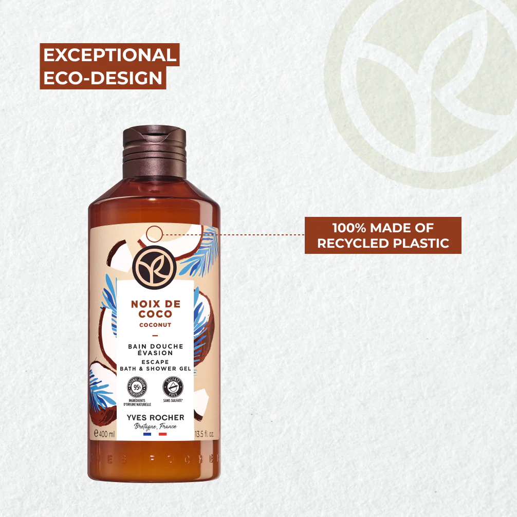 Coconut Escape Bath & Shower Gel - 400 ml - Image 7