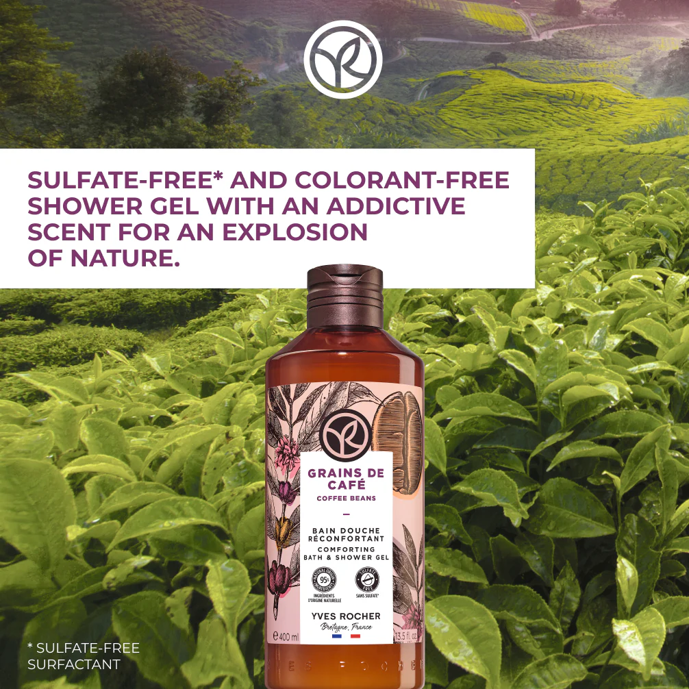 Coffee Beans Comforting Bath & Shower Gel - 400 ml - Image 2