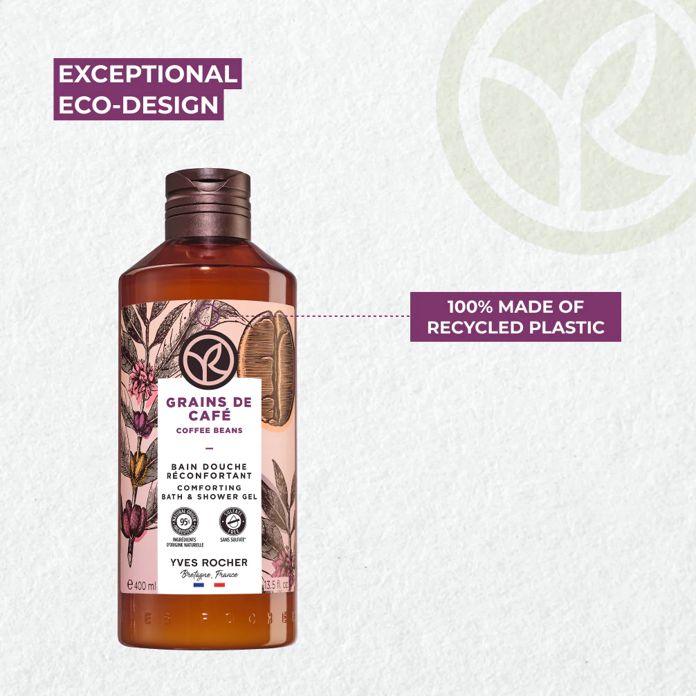 Coffee Beans Comforting Bath & Shower Gel - 400 ml - Image 7