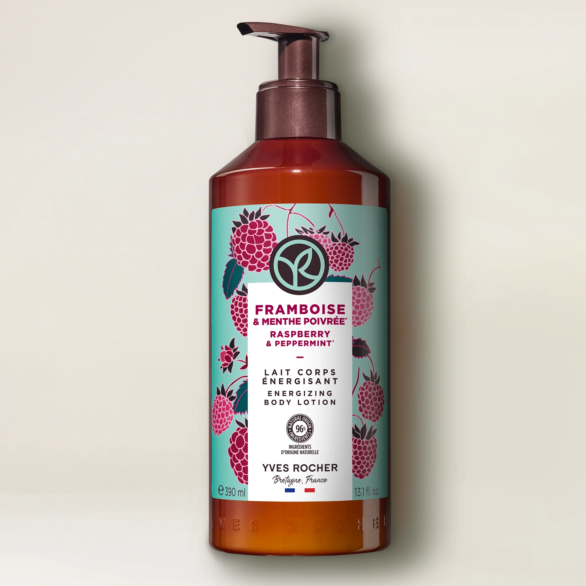 Raspberry & Peppermint Energizing Body Lotion - Image 2