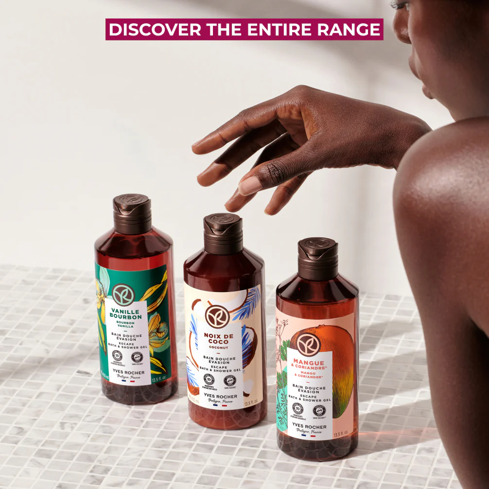 Raspberry & Peppermint Energizing Bath & Shower Gel - 400 ml - Image 6